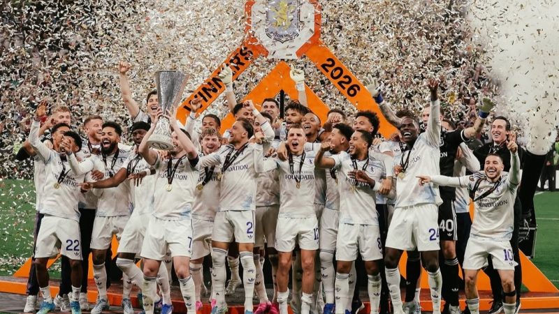 Aston Villa Tampil Sempurna: Bungkam SC Freiburg 3-0 dan Juarai UEFA Europa League 2026