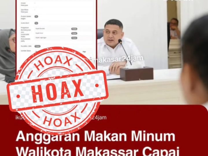 Pemkot Makassar Bantah Tudingan Anggaran Makan Minum Walikota Rp 10 Miliar