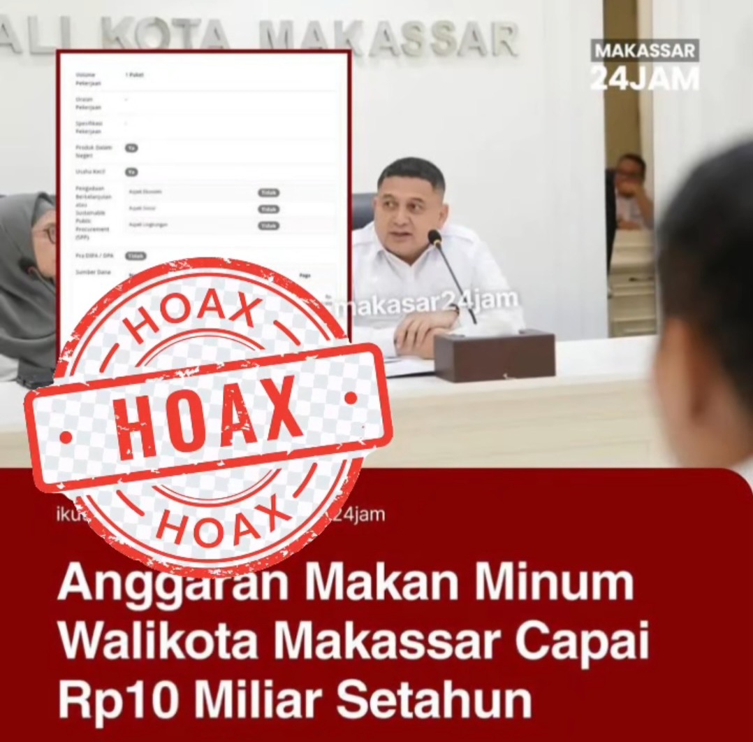Pemkot Makassar Bantah Tudingan Anggaran Makan Minum Walikota Rp 10 Miliar