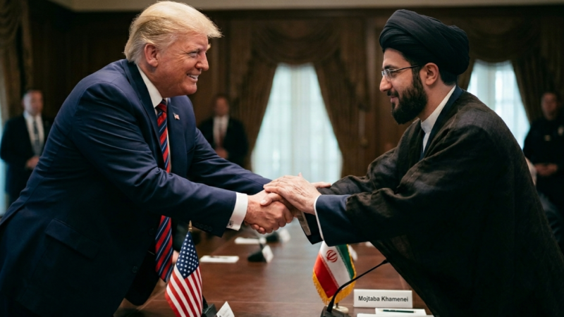 Amerika Serikat dan Iran Akhirnya Berdamai, Trump Unggah Ini Saking Senangnya