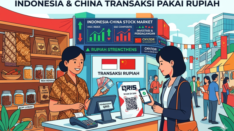 Indonesia Bisa Transaksi Pakai Rupiah di China dan Hongkong, DPR Puji Langkah BI