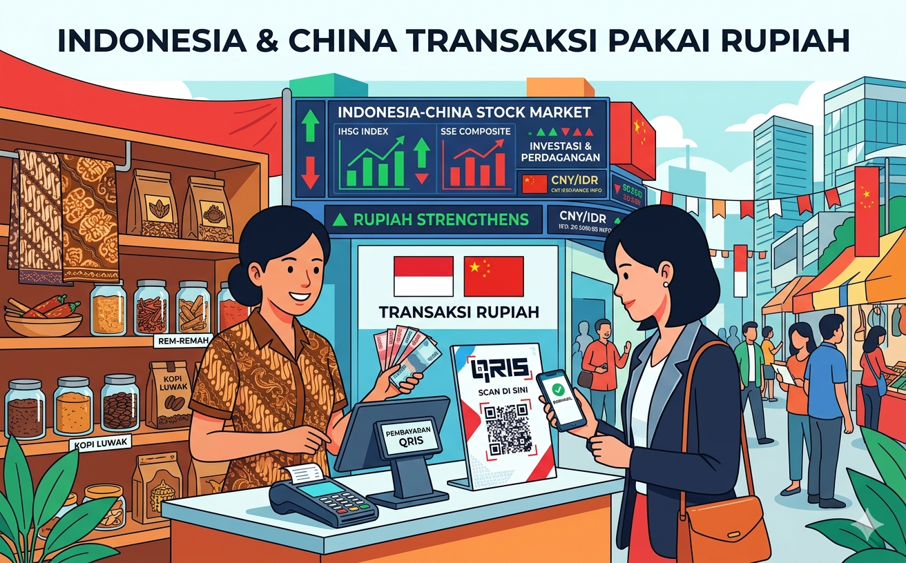 Indonesia Bisa Transaksi Pakai Rupiah di China dan Hongkong, DPR Puji Langkah BI