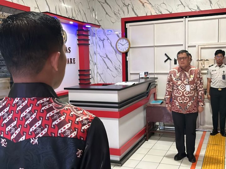 Kepala Biro BMN Kementerian Imigrasi dan Pemasyarakatan Tinjau Fasilitas Lapas Parepare