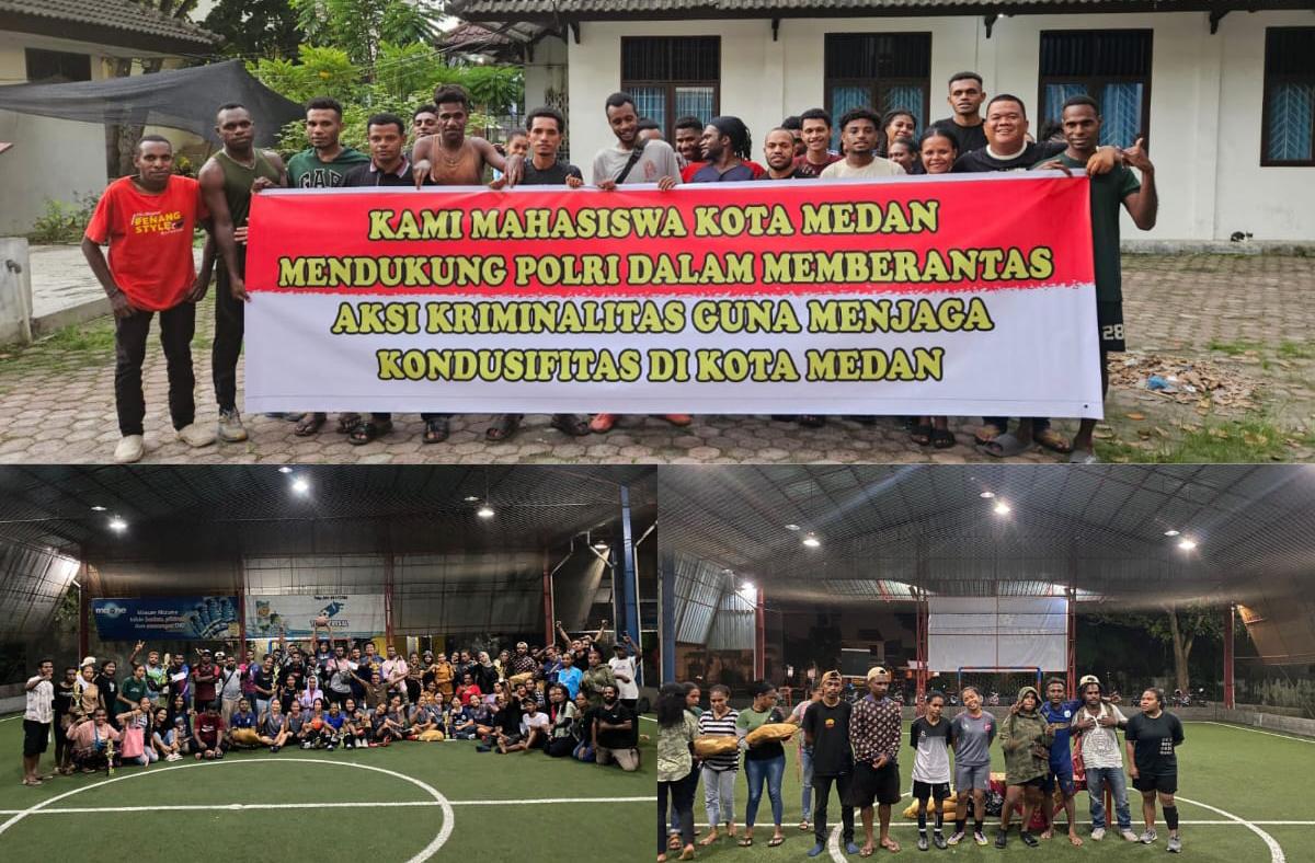 Ikatan Mahasiswa Papua Sumut Dorong Kolaborasi Semua Pihak Jaga Kondusifitas