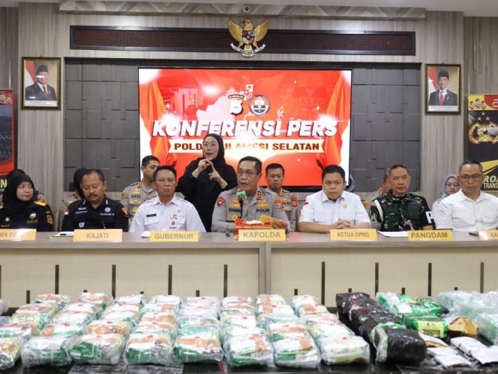 Polda Sulsel Musnahkan Barang Bukti Narkotika Hasil Pengungkapan Jaringan Internasional Periode Januari–Juni 2026