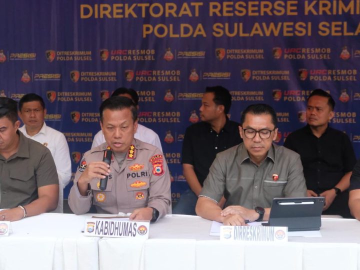 Ditreskrimum Polda Sulsel Rilis Kasus Pencurian dengan Pemberatan dan Penadahan