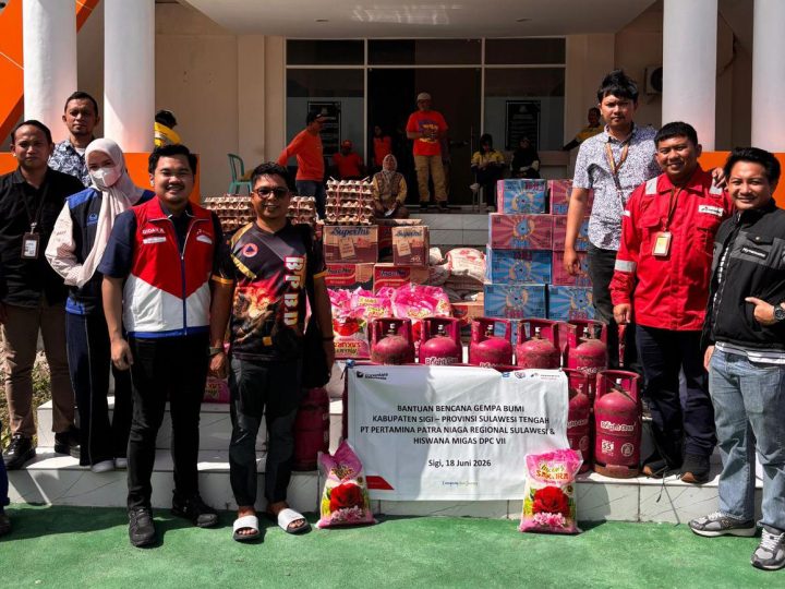 Pertamina Sulawesi dan Hiswana Migas Salurkan Bantuan Tanggap Bencana untuk Korban Gempa Sigi