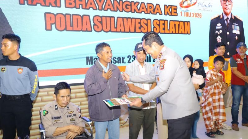 Hari Bhayangkara ke-80, Polda Sulsel Hadirkan Layanan Kesehatan Gratis untuk Masyarakat