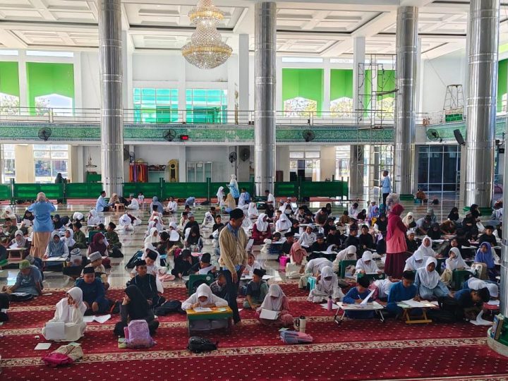 250 Santri TK/TPA LPPTKA-BKPRMI Pangkep Ikuti Munaqasyah