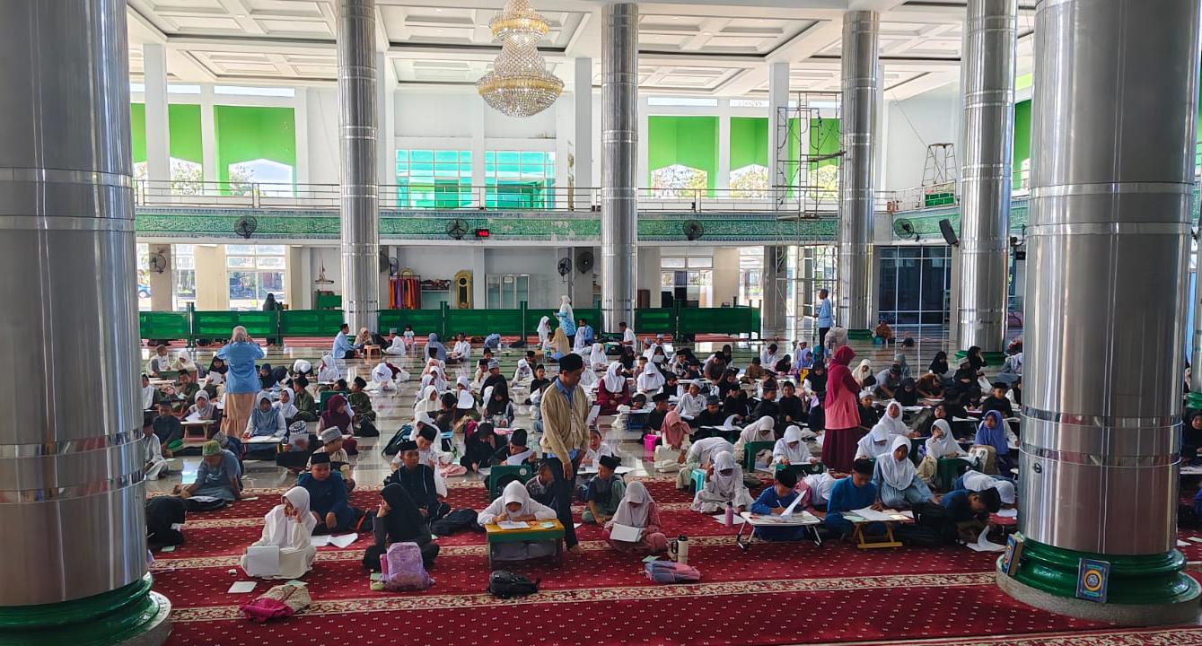 250 Santri TK/TPA LPPTKA-BKPRMI Pangkep Ikuti Munaqasyah
