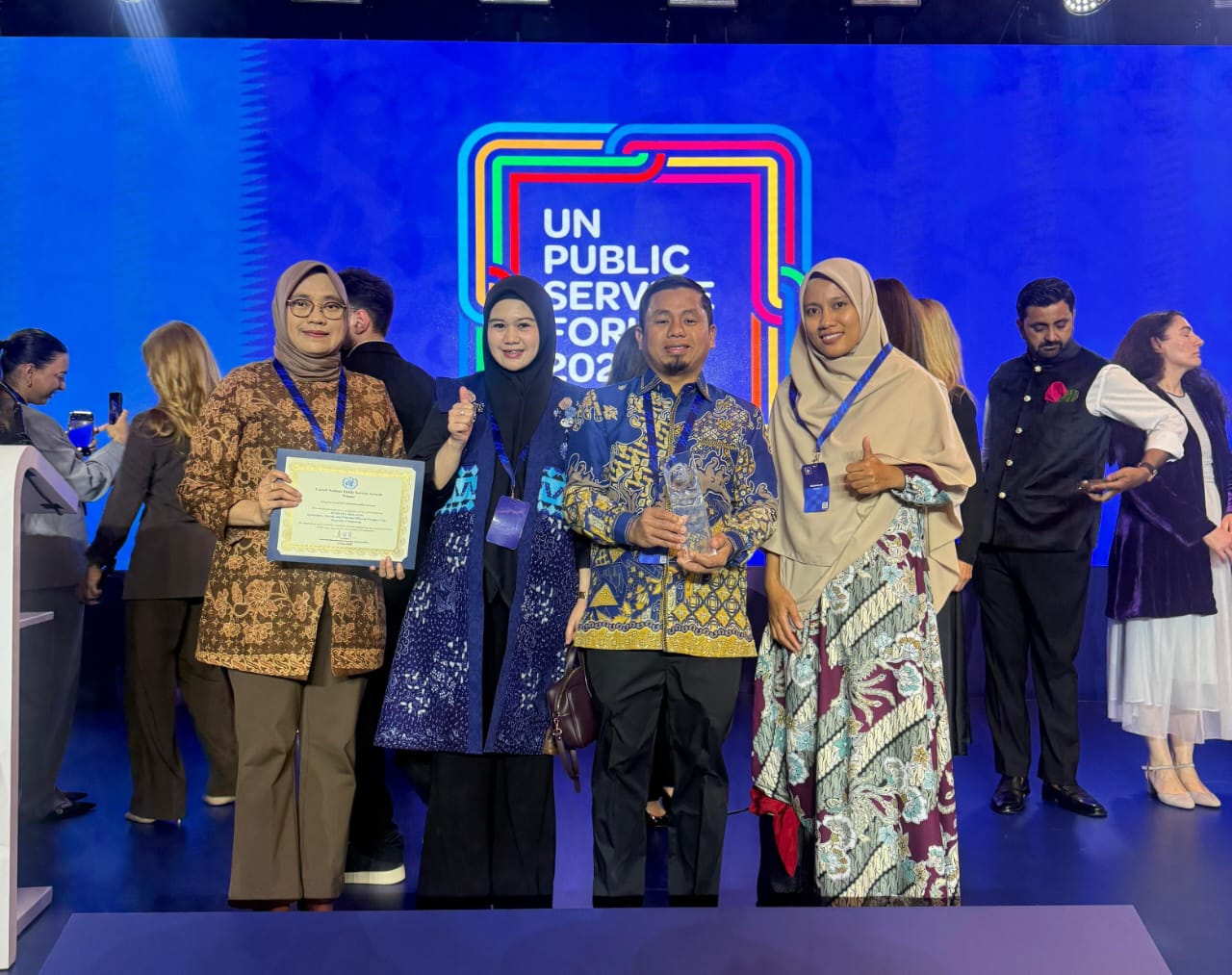 Parepare Ukir Prestasi Dunia, Berdaya Srikandi Raih Penghargaan PBB di UNPSF 2026
