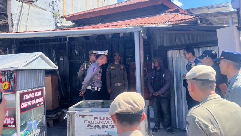 Sat Lantas Polres Parepare Dampingi Penertiban Pak Ogah di Dua Titik Rawan