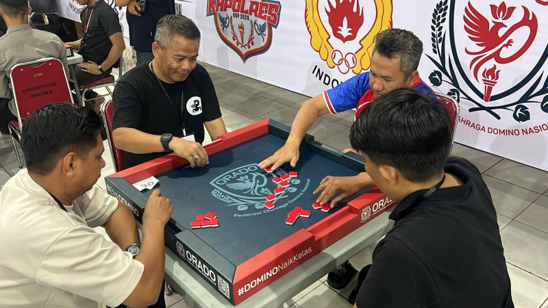 Kapolres Resmi Buka Turnamen Domino ORADO Kapolres Parepare Cup 2026, Momentum Lahirkan Atlet Domino Berprestasi