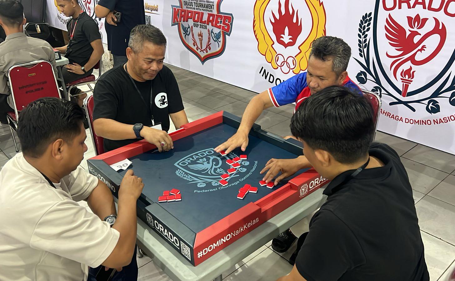 Kapolres Resmi Buka Turnamen Domino ORADO Kapolres Parepare Cup 2026, Momentum Lahirkan Atlet Domino Berprestasi