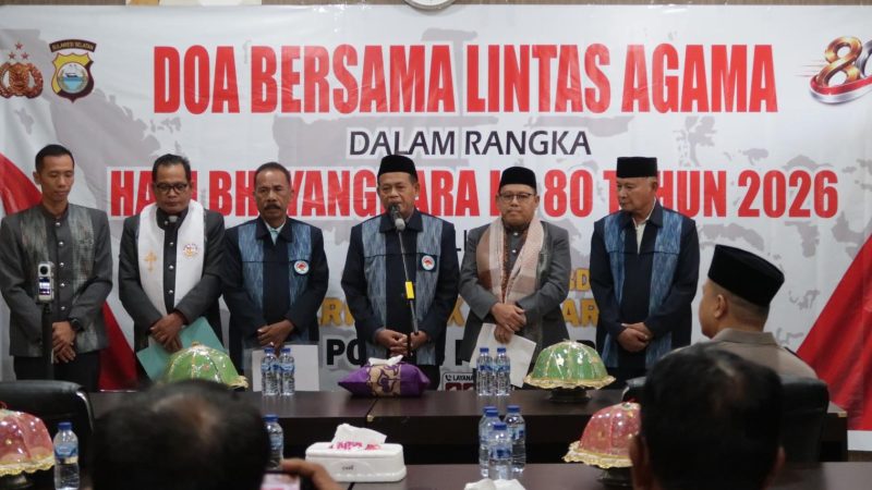 Satu Doa untuk Negeri, Polres Parepare dan FKUB Satukan Harapan di Hari Bhayangkara ke-80