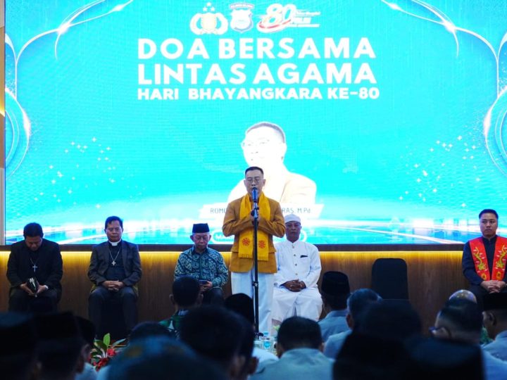 Hari Bhayangkara ke-80, Polda Sulsel Gelar Doa Bersama Lintas Agama