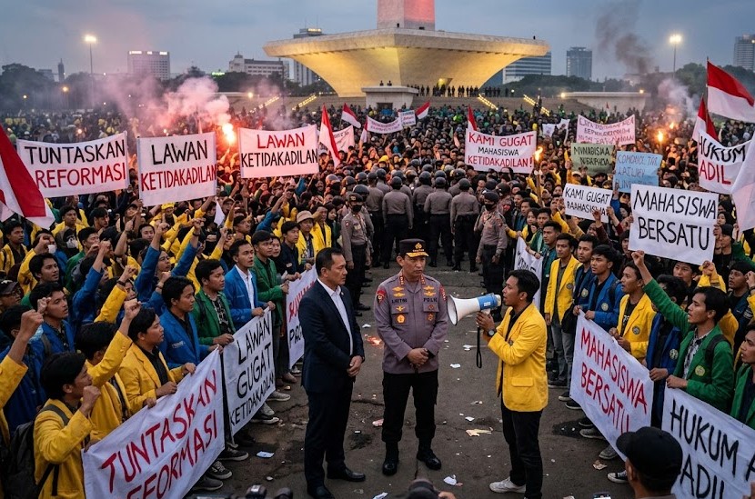 Kapolri Hingga Kepala BIN Respon Wacana Reformasi Jilid II BEM SI