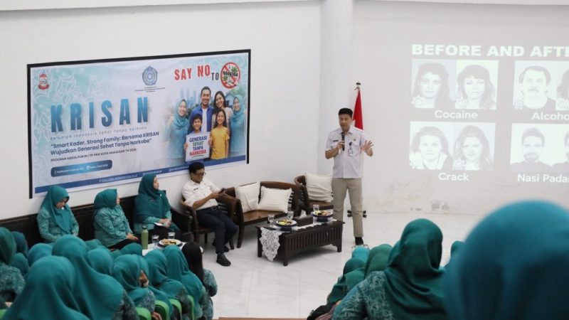 Makassar Peringkat Teratas Kasus Rehabilitasi Narkoba di Sulsel, Generasi Muda Jadi Sorotan