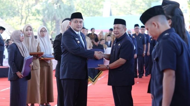 Lantik 369 Kepsek SD/SMP, Walikota Makassar Harap SPMB Tanpa Kecurangan