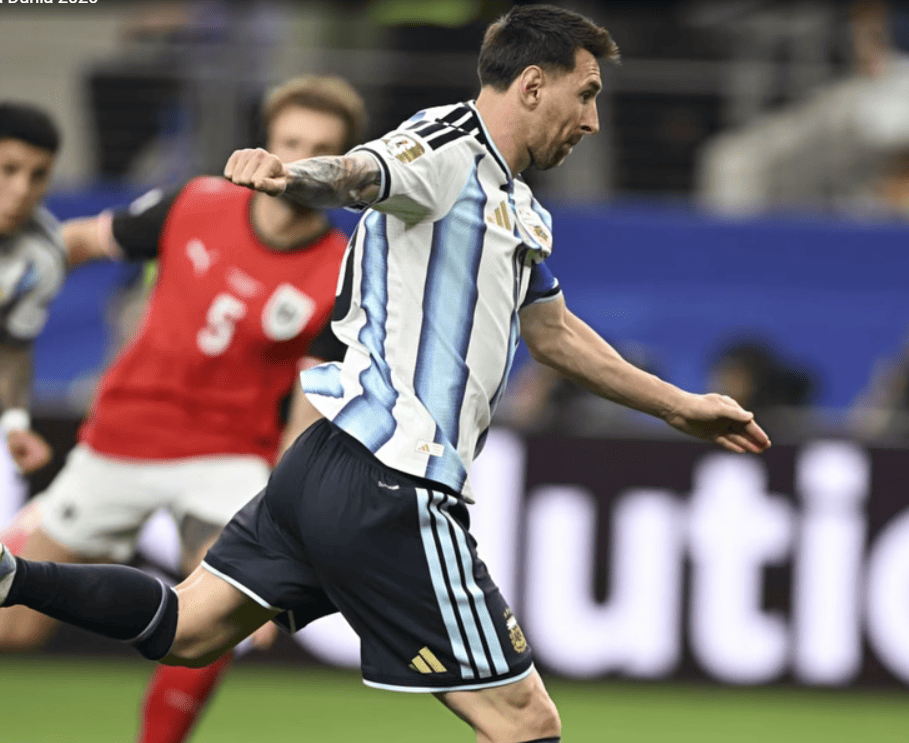 Argentina 2-0 Austria: Messi Cetak Rekor Pencetak Gol Sepanjang Masa