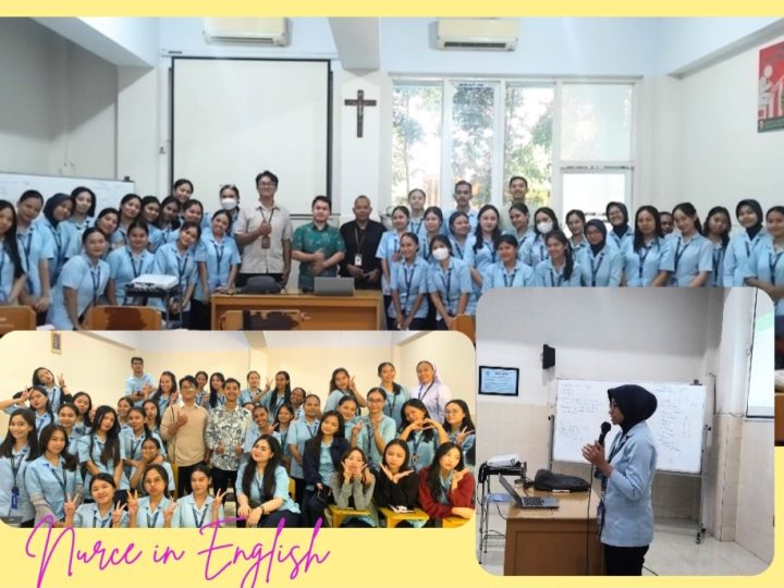 Nurse in English Stella Maris-Decimal, Bantu Mahasiswa Stella Maris Menjadi Perawat Berdaya Saing Global