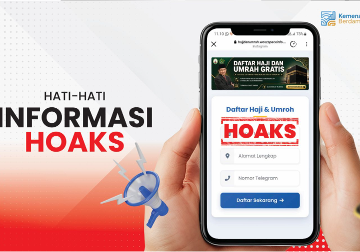 Heboh Link Haji Gratis Beredar di Medsos, Kemenag: Itu Hoaks dan Bisa Curi Data Pribadi