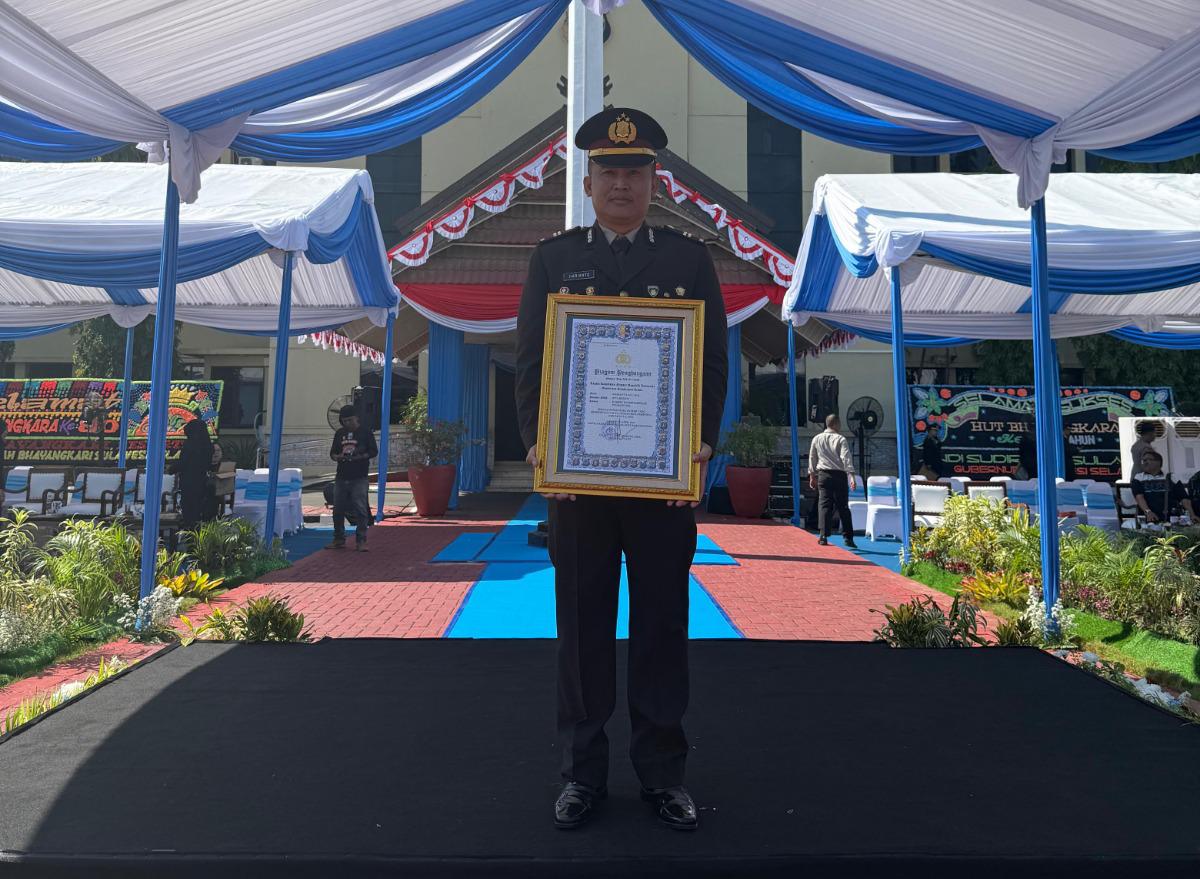 Polres Parepare Raih Penghargaan Kapolri di Hari Bhayangkara ke-80, Catat Nilai IKPA Sempurna