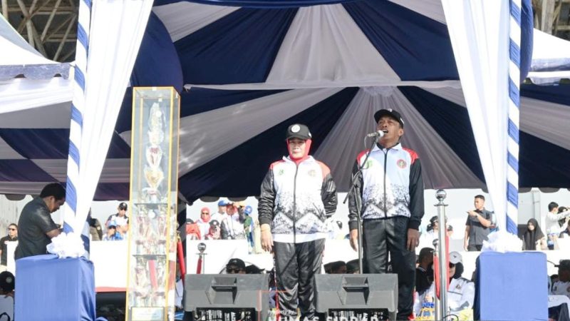 Tuan Rumah Sidrap Juara Umum Porsenijar PGRI Sulsel 2026