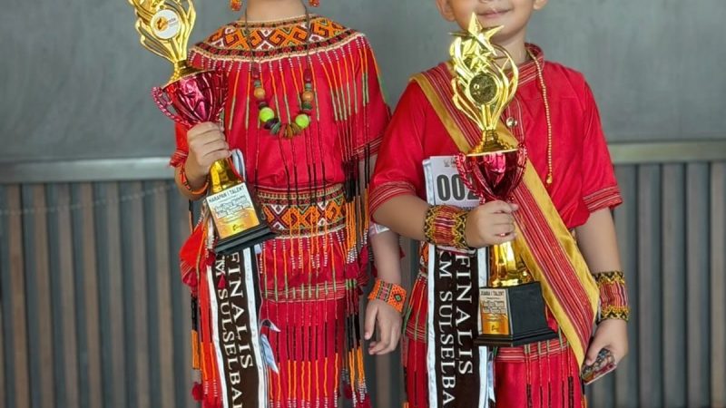Kolaborasi Memukau Dua Finalis Cilik Pinrang di Talent Show AMKM Sulselbar 2026, Sabet Dua Juara