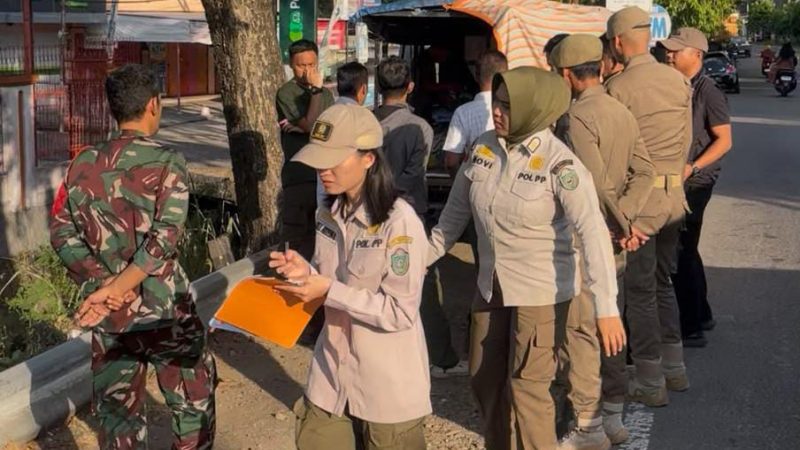 Penertiban PKL di Dekat Jembatan Sumpang, Pemkot Arahkan Titik Matras Lokasi Penjual Buah