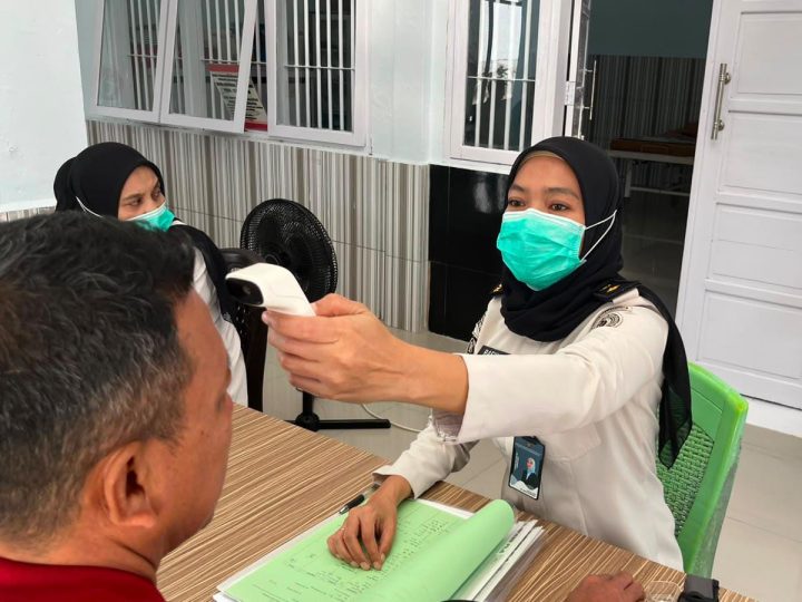 Lapas Parepare Gelar Posyandu Lansia, Wujud Komitmen Berikan Layanan Kesehatan Prima bagi Warga Binaan