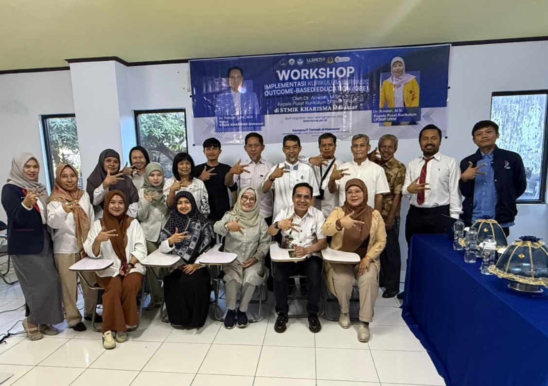 Perkuat Mutu Lulusan, STMIK Kharisma Makassar Matangkan Implementasi Kurikulum Berbasis OBE