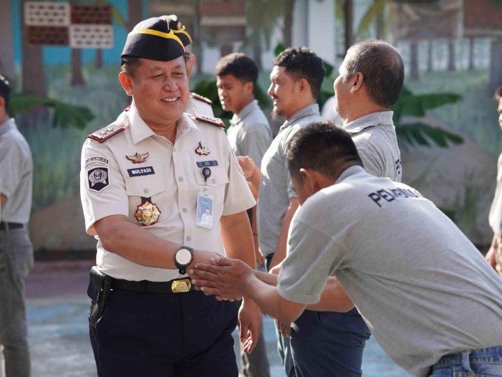 Kakanwil Ditjenpas Sulsel Pimpin Apel Pagi dan Penguatan Tupoksi di Lapas Parepare
