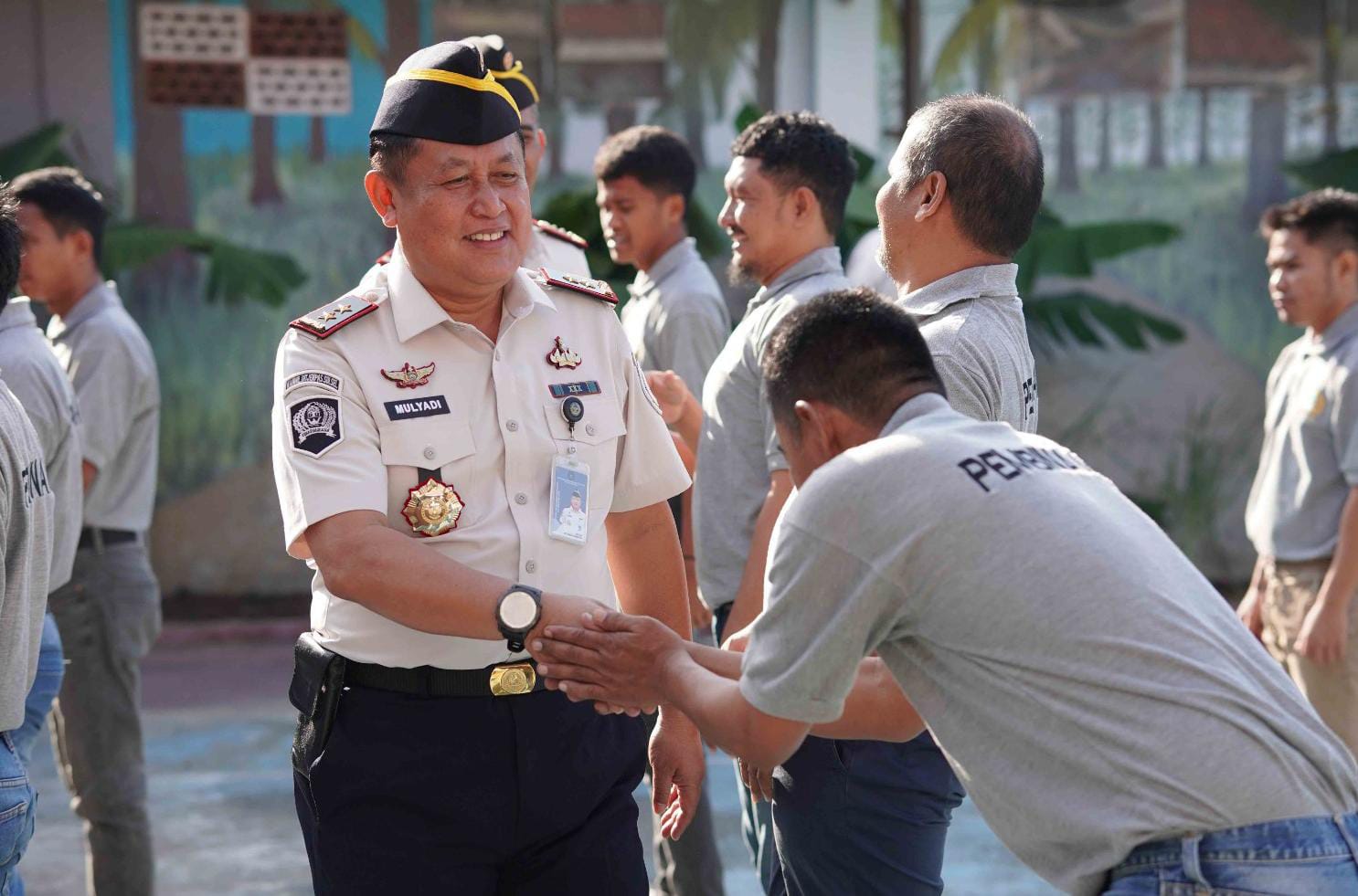 Kakanwil Ditjenpas Sulsel Pimpin Apel Pagi dan Penguatan Tupoksi di Lapas Parepare