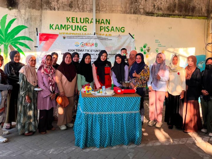 Mahasiswa KKN Unhas Ciptakan Inovasi Puding Tempe untuk Cegah Stunting di Parepare