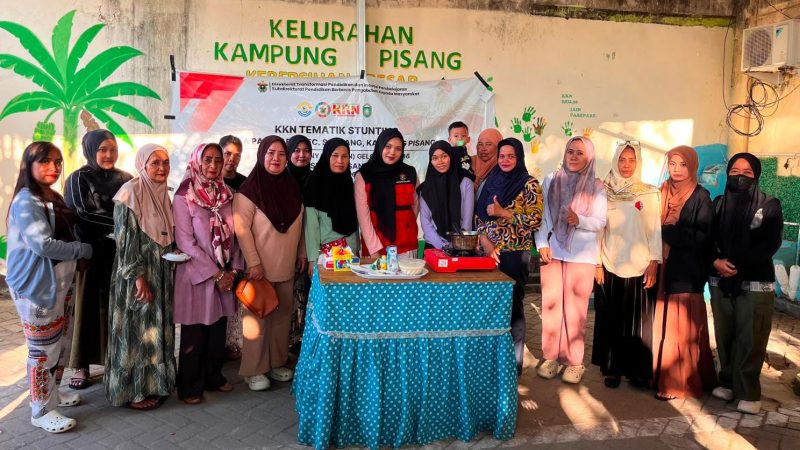 Mahasiswa KKN Unhas Ciptakan Inovasi Puding Tempe untuk Cegah Stunting di Parepare