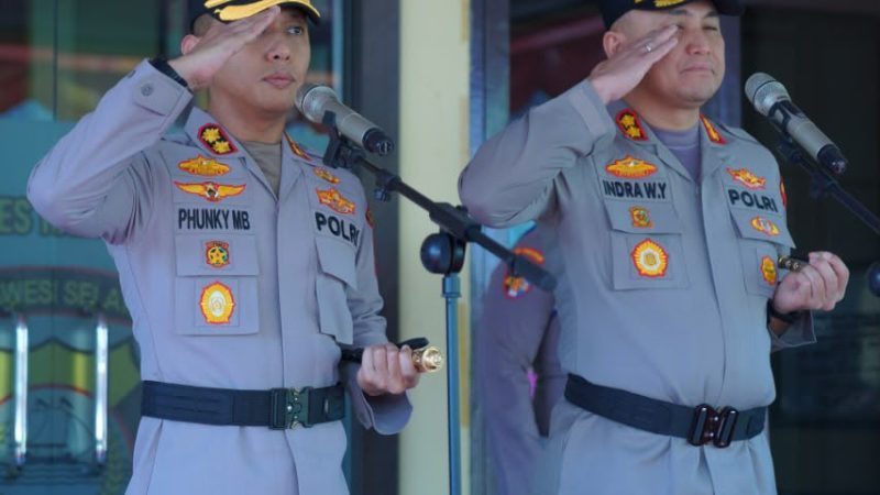 Sertijab Kapolres Parepare, AKBP Phunky Mahendra Borniawan Gantikan AKBP Indra Waspada Yuda