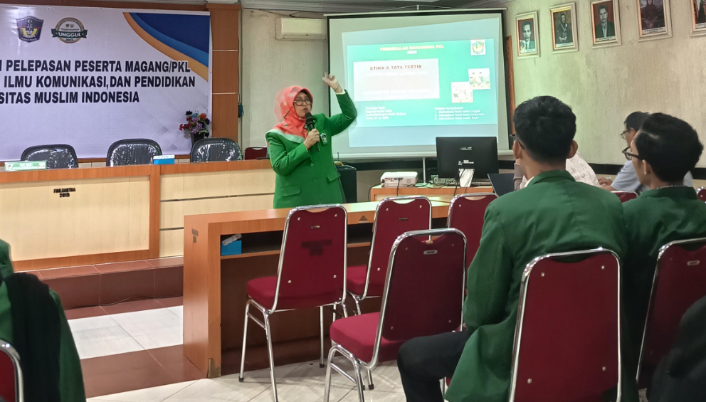 Bekali Mahasiswa Magang, Dekan FSIKP UMI Tekankan Etika dan Tata Tertib