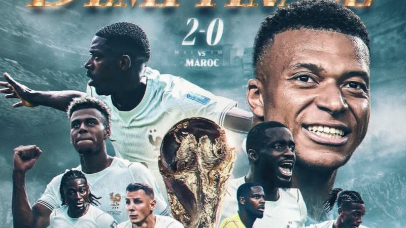 Prancis Dominasi Maroko, Skor 2-0 Antar Mbappe Cs ke Semifinal