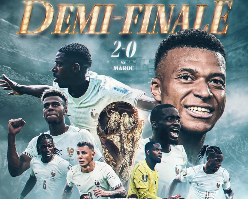 Prancis Dominasi Maroko, Skor 2-0 Antar Mbappe Cs ke Semifinal
