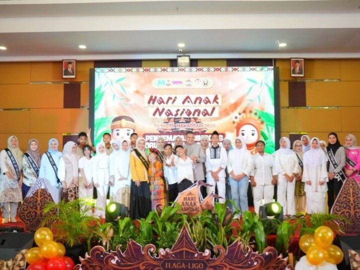 Hari Anak di Makassar, Bunda PAUD Ajak Orang Tua Perkuat Pendampingan Anak di Era Digital