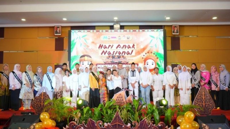 Hari Anak di Makassar, Bunda PAUD Ajak Orang Tua Perkuat Pendampingan Anak di Era Digital