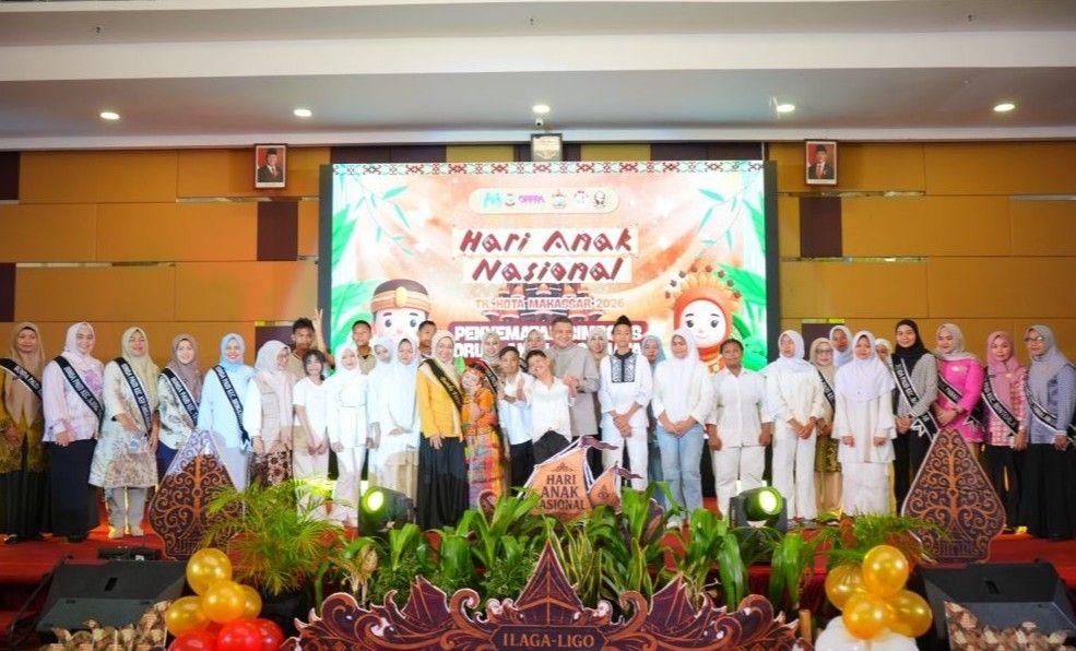 Hari Anak di Makassar, Bunda PAUD Ajak Orang Tua Perkuat Pendampingan Anak di Era Digital