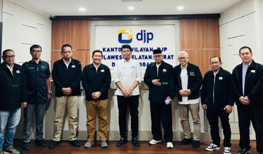 Kanwil DJP Sulselbartra Menerima Kunjungan Pengda dan Cabang IKPI sebagai Mitra Strategis DJP