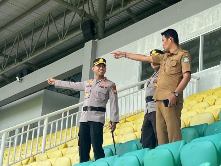 Jelang PSM Vs Persebaya, Kapolres Parepare Cek Kesiapan Stadion BJ Habibie