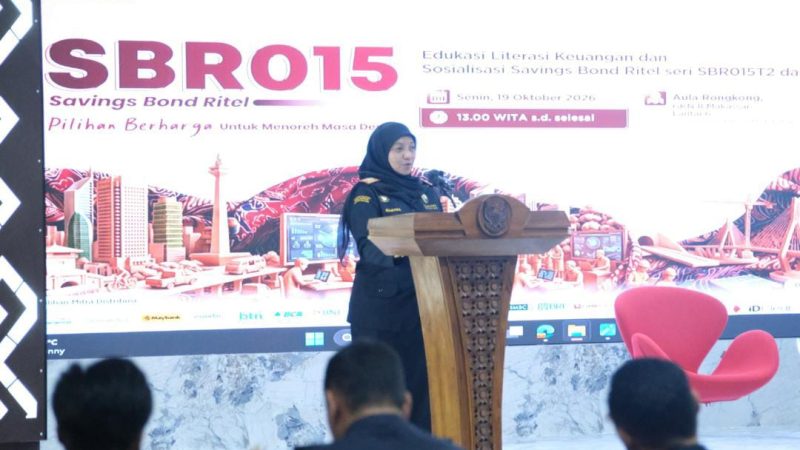 Kemenkeu Gelar Edukasi Literasi Keuangan SBR015T2 dan SBR015T4 di Makassar 