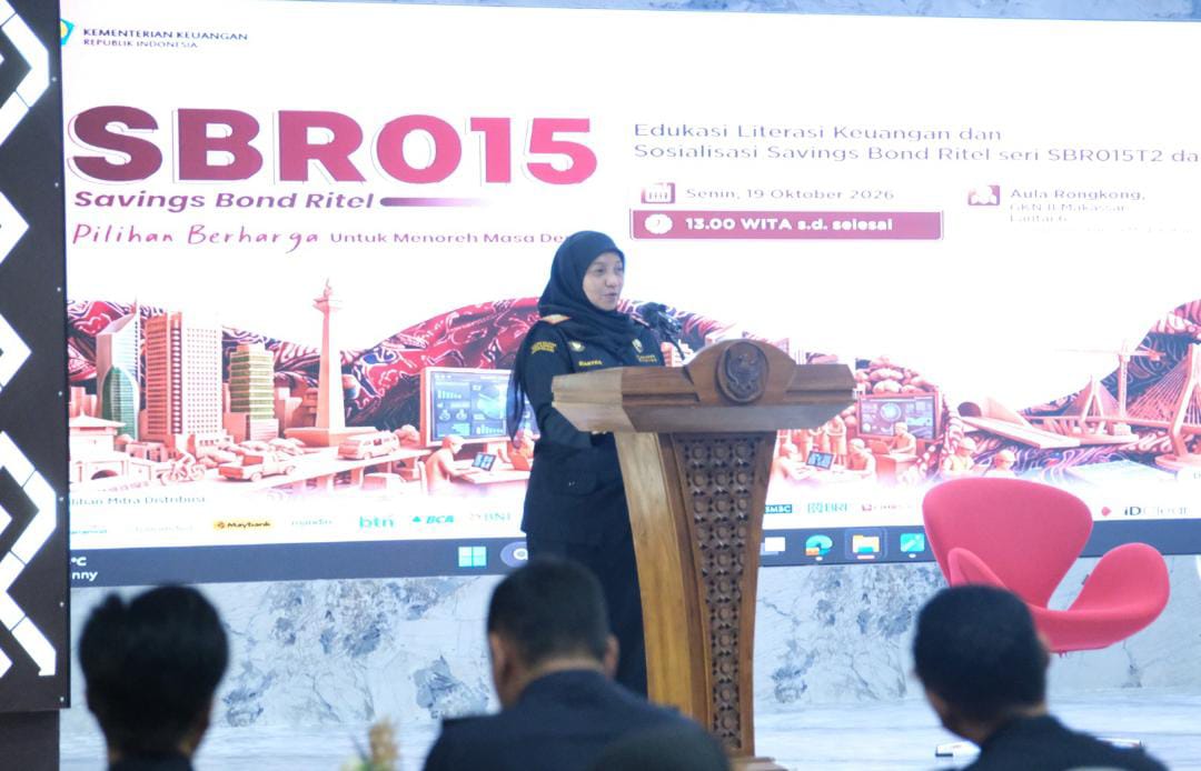 Kemenkeu Gelar Edukasi Literasi Keuangan SBR015T2 dan SBR015T4 di Makassar 