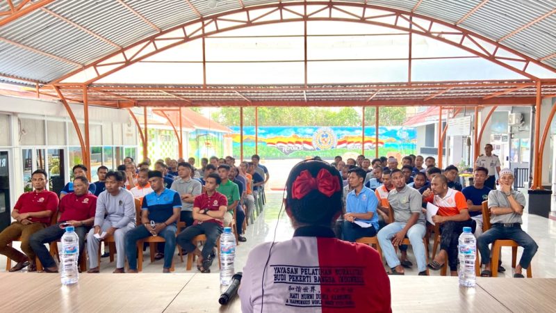 Kenali Diri, Benahi Hati: Lapas Parepare Gandeng YMBPBI Gelar Pelatihan Moralitas Who Am I bagi WBP