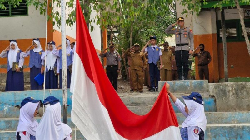 Polisi Peduli Pendidikan, Kapolsek Ujung Ingatkan Pelajar SMPN 4 Hindari Praktek Bullying